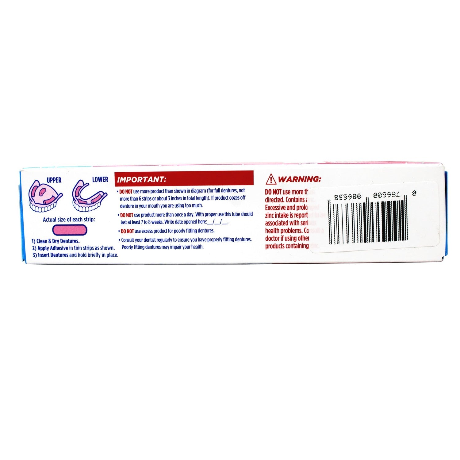 Buy now Fixodent Original Denture Adhesive Cream-2.4 oz, 4 pk at indiglob india