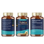 Totaria TUDCA Bile Salts 1200mg (Tauroursodeoxycholic Acid), 120 Capsules, Ultra Strength Pure TUDCA Liver Supplements, Liver and Gallbladder Cleanse & Repair, Vegan