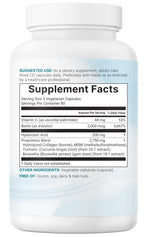 Hyaluronic Acid Complex 3000mg with Collagen & MSM, 240 Veg Capsules