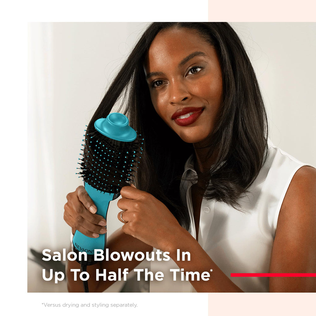 Buy now REVLON One Step Volumizer PLUS Hair Dryer and Styler - More Volume, Less Damage, and More Styling Control for Easy and Fast Salon-Style Blowouts, Plus Travel Friendly (Black) at indiglob india