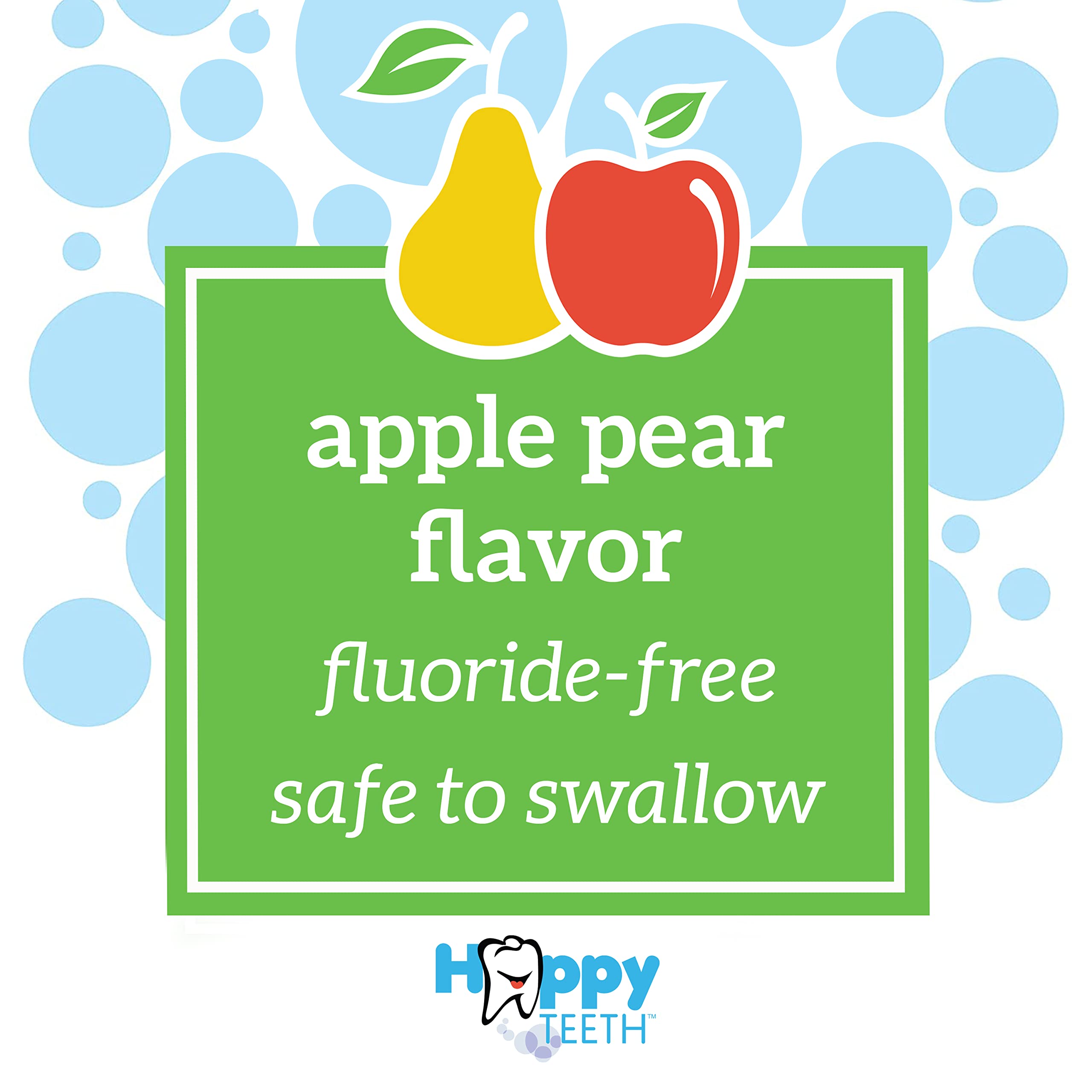 Buy now Dr. Brown's Fluoride-Free Baby Toothpaste, Safe to Swallow, Apple Pear, 1-Pack, 1.4oz/40g, 0-3 Years at indiglob india