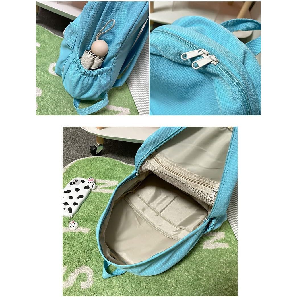 Buy now Kawaii Backpack Aesthetic Backpacks Back to School Supplies Aesthetic School Supplies for Teen Girls Mochila at indiglob india