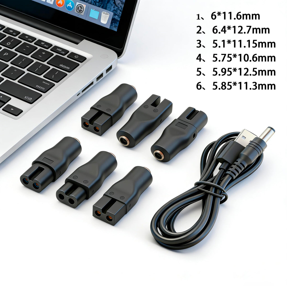 5V USB Charger Cord for Electric Hair Clippers, Beard Trimmers, Shavers