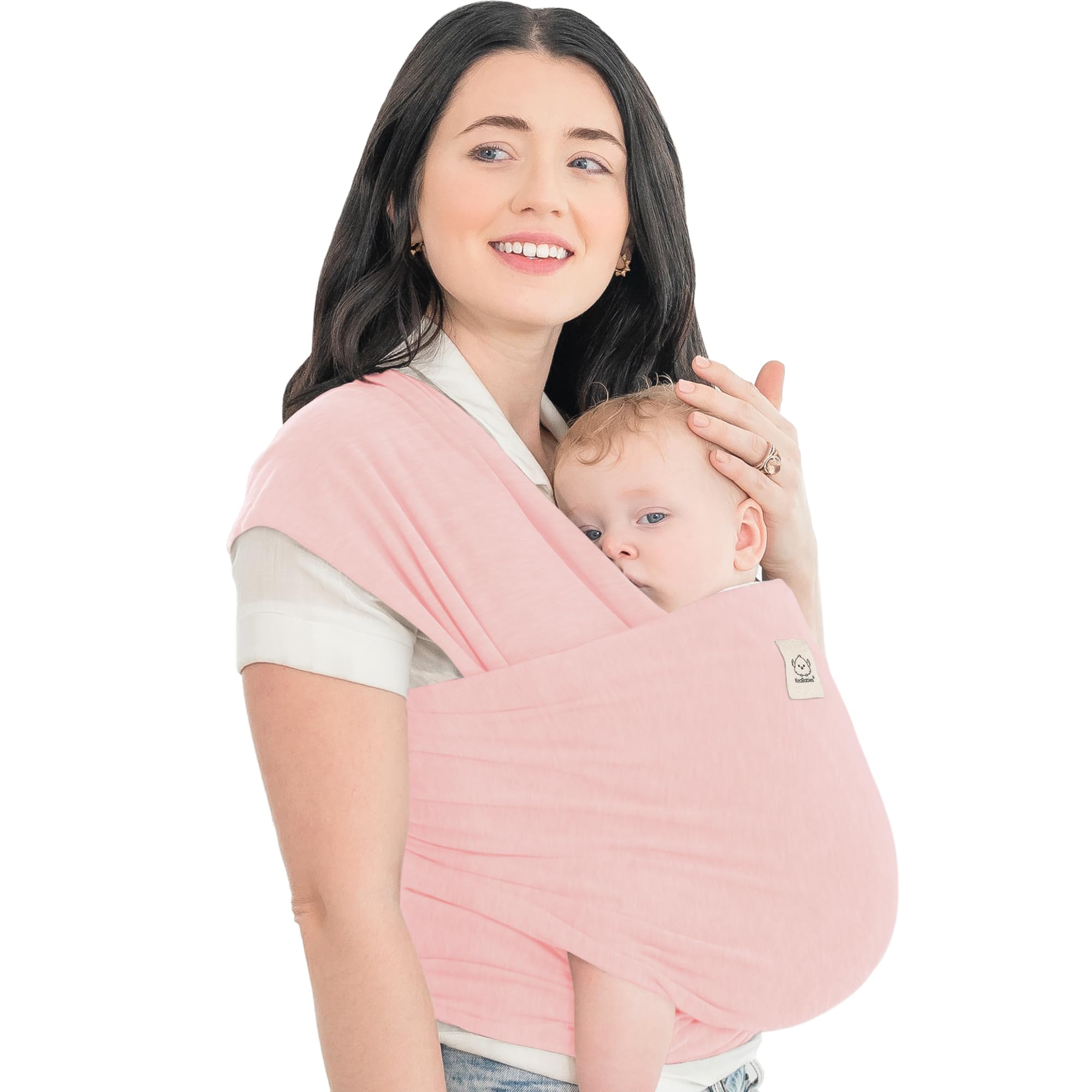 Buy now KeaBabies Baby Wrap Carrier - All in 1 Original Baby Carrier Newborn to Toddler Sling, Easy to Wear, Hands Free Bonding, Lightweight, Breathable Infant Wraps (Classic Gray) at indiglob india