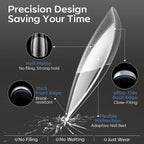Modelones' 360pcs Short Almond Nail Tips feature a half-matte finish, designed for durability and easy application.