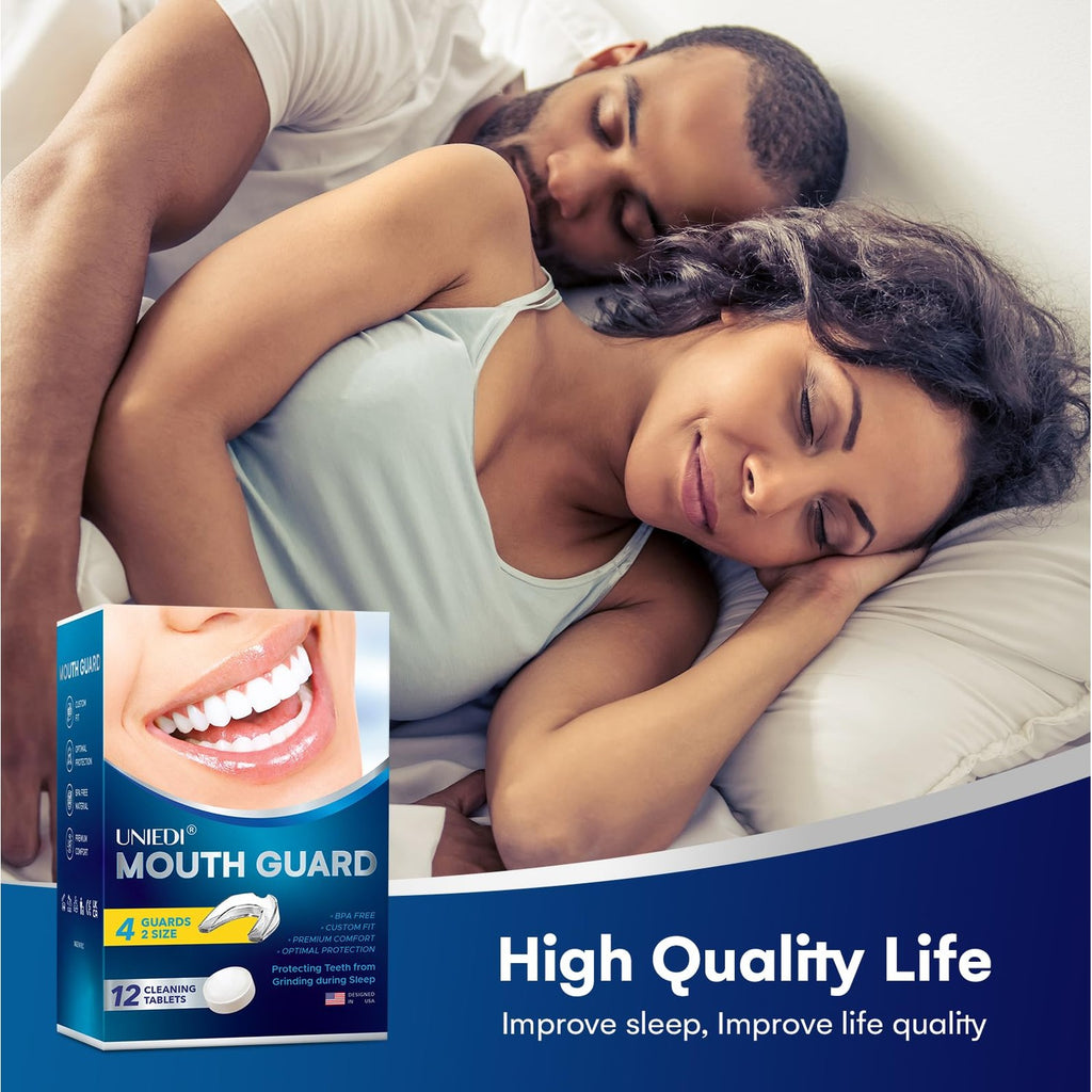 Mouth Guard for Grinding & Clenching Teeth at Night, Sleeping Mouthguard