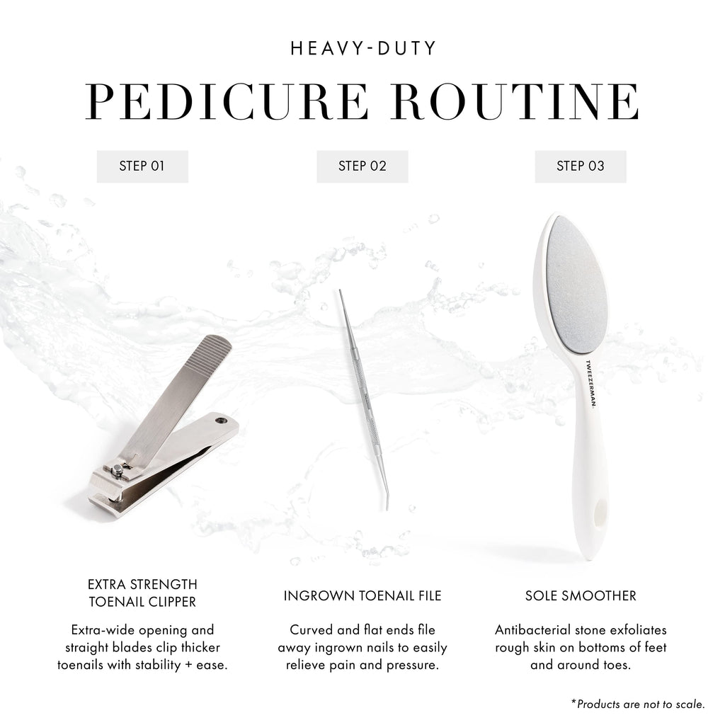 Tweezerman Sole Smoother Callus Stone White