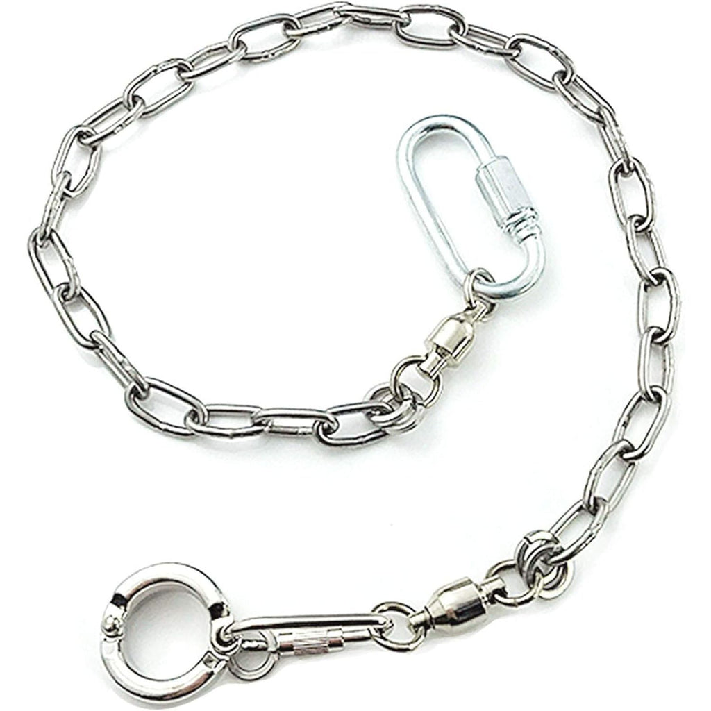 Buy now Pet Bird Leash Parrot Foot Chain Stainless Steel 304 Anklet Ring (Model 15, 14.5mm) Model 15 (14.5mm) at indiglob india