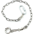 Buy now Pet Bird Leash Parrot Foot Chain Stainless Steel 304 Anklet Ring (Model 15, 14.5mm) Model 15 (14.5mm) at indiglob india