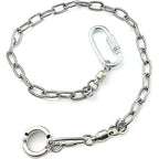 Buy now Pet Bird Leash Parrot Foot Chain Stainless Steel 304 Anklet Ring (Model 15, 14.5mm) Model 15 (14.5mm) at indiglob india