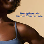 Vaseline Radiant X Deep Nourishment Body Cream 100% Pure Shea Butter, Coconut Oil, Vitamin C, & Peptides 10 oz (Pack of 6)