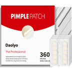 Daolyo Pimple Patches for Face, 4 Size 300 Counts Hydrocolloid Acne Patches | Pimple Patches for Covering Zits and Blemishes, Spot Stickers with Salicylic Acid, Tea Tree Oil & Calendula Oil