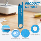 Jack Quick Needle Threader for Sewing Machine, 3-in-1 Sewing Supplies