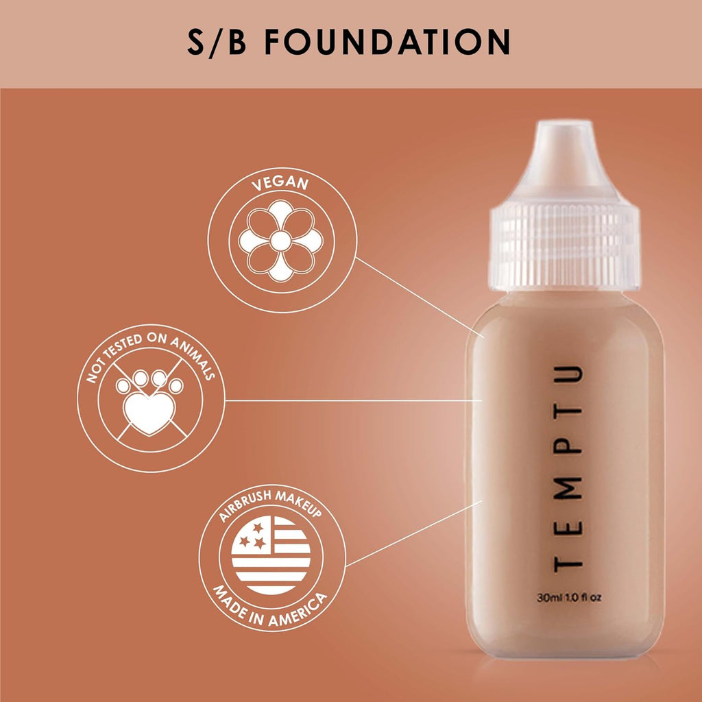 Buy now TEMPTU S/B Silicone-Based Airbrush Foundation at indiglob india