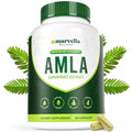 Organic Amla Capsules 1000mg – Indian Gooseberry Supplement for Antioxidant Support, Digestive Health & Natural Energy – Organic Amla Fruit Powder, 60 Capsules