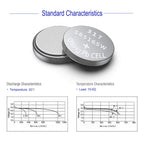 UOGTNON 317 SR516SW Watch Battery 1.5V Button Cell (10-Pack)