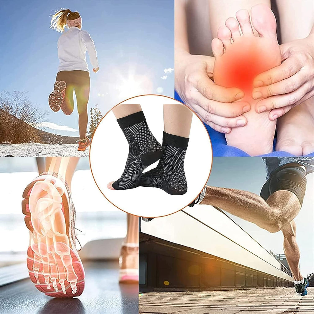 Buy now Neuropathy Socks for Women and Men,Soothe Relief Compression Socks, Ankle Brace for Plantar Fasciitis Sleeve Soothe at indiglob india