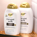 Buy now OGX Nourishing + Coconut Milk Moisturizing Shampoo, Hydrating & Restoring Shampoo Moisturizes for Soft Hair After the First Use, Paraben-Free, Sulfate-Free Surfactants, 13 fl. oz at indiglob india