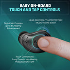 AXIL XCOR PRO Wireless Bluetooth Earbuds, HearPRO Enhancement