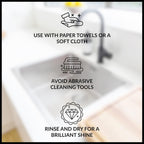 Buy now HOPE'S Perfect Sink Cleaner and Polish, Restorative, Removes Stains, Cast Iron, Corian, Composite, Acrylic, 8.5 Fl Oz at indiglob india