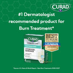 CURAD Soothe & Cool Clear Waterproof Hydrogel Bandages, Assorted Sizes