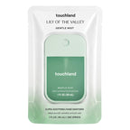 Touchland Glow Revitalizing Hydrating Hand Sanitizer Spray Travel Size | TSA ready Power Mist with skincare benefits. Soft and delicate classic floral scent for visibly restored youthful glow