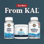 Buy now KAL Lithium Orotate 5 milligrams | Low Serving Of Chelated Lithium Orotate For Bioavailability and Mood Support | In Organic Rice Bran Extract Base | 120 VegCaps at indiglob india
