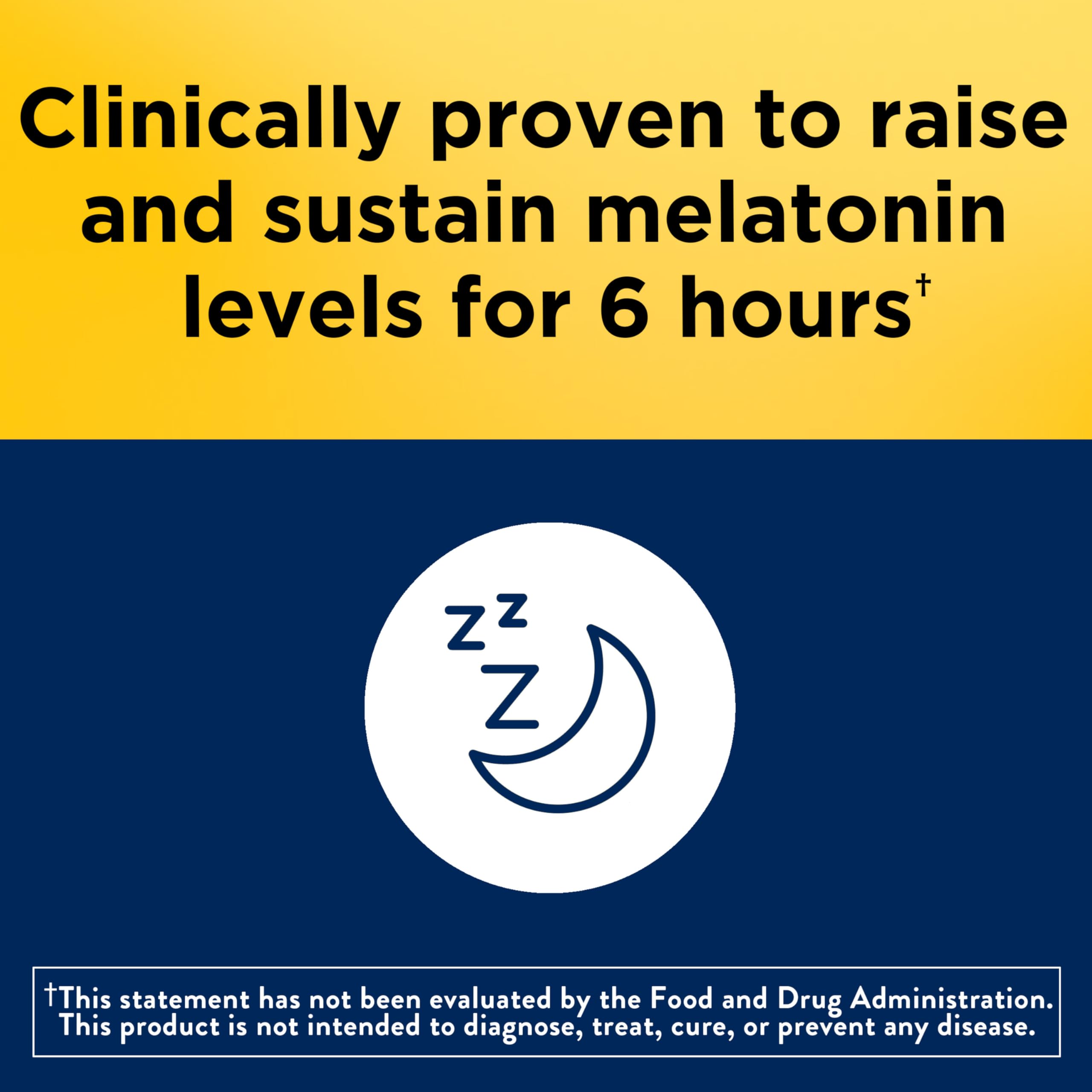 Nature Made Melatonin 4mg Extended Release Tablets, 90 Count | Sleep Supplements for Adults, 100% Drug Free Sleep Aid for Men and Women, 90 Day Supply