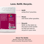 Buy now OLLY Women's Daily Multivitamin Gummy, Vitamins A, D, C, E, Biotin, Folic Acid, Adult Chewable Vitamin, Berry Flavor, 65 Day Supply - 130 Count at indiglob india