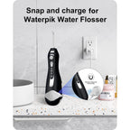 Replacement for Waterpik Charger for Waterpik Water Flosser WP-580 Series, Cordless Flosser Charger for Waterpik WP-580 WP-582 WP-583 WP-587 Cordless Advanced 2.0 Water Flosser(Not for WP-560 Series)