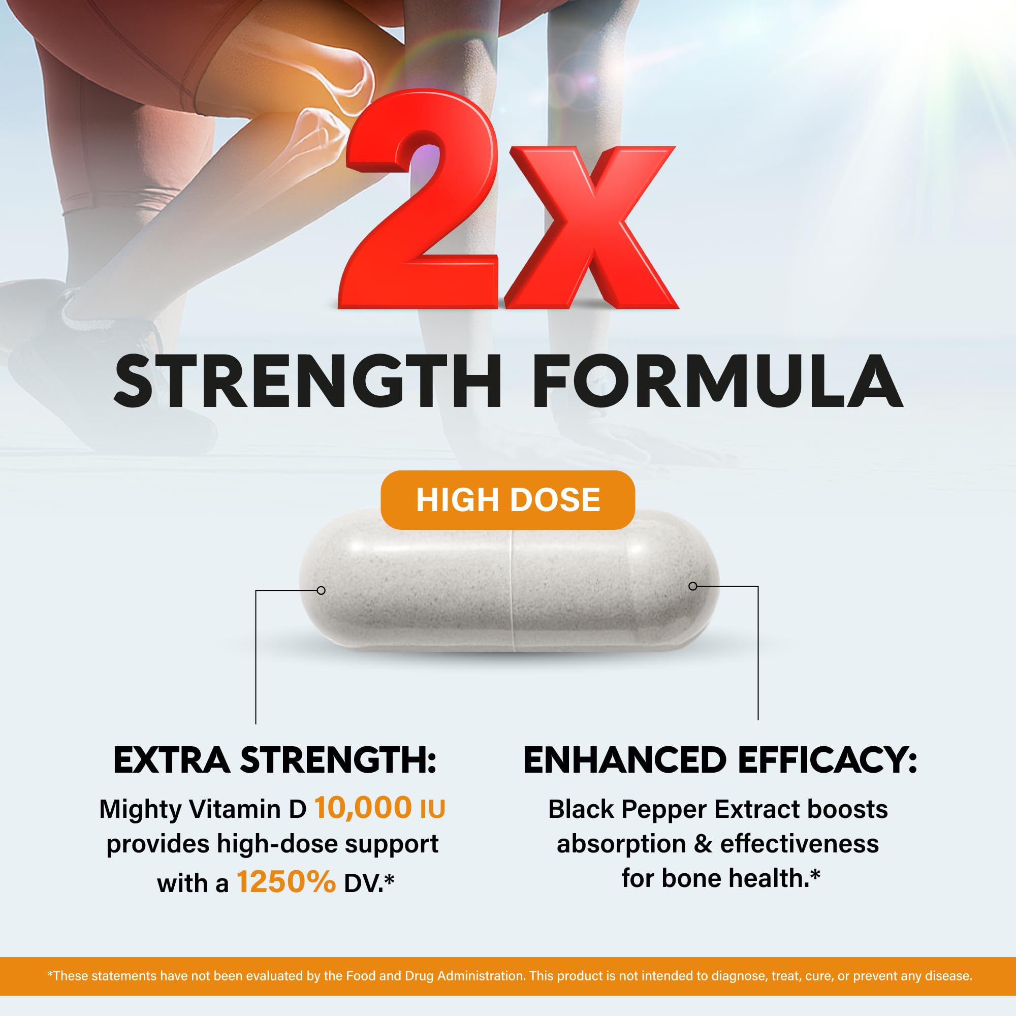 Vitamin D3 K2 - Vitamin D3 10000 iu & K2 as MK-7 120 mcg Complex - 120 Caps | D3 K2 + Magnesium, Zinc & Vitamin C & B12- Immune & Mood Support, Bone & Teeth Health - for Men & Women - Highly Bioavailable