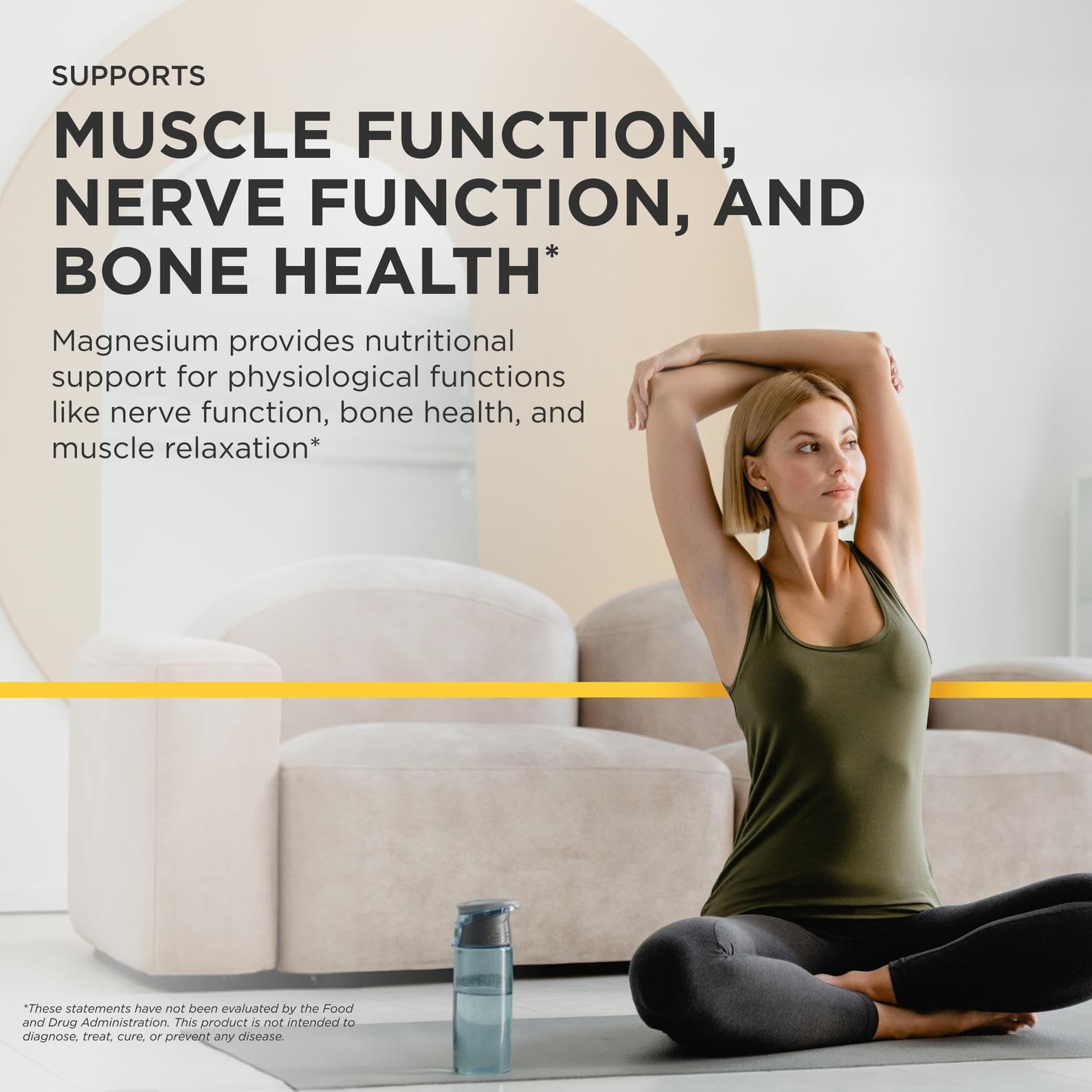 Integrative Therapeutics Tri-Magnesium - Supports Cellular Energy & Energy Metabolism* - Magnesium Supplement for Heart & Nerve Health Support* - Third-Party Tested - 90 Capsules (90 Servings)