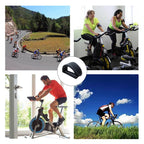 Medsuo 1 Pair Bike Pedal Straps Toe Clips Strap Tape Adjustable Anti-Slip