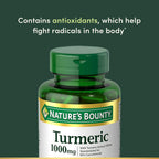 Nature's Bounty Turmeric with Black Pepper Extract, 60 Capsules