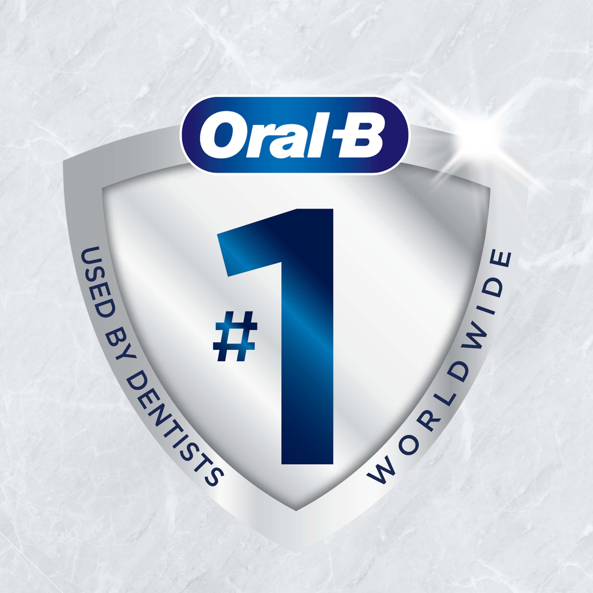 Buy now Oral-B Cross Action Electric Toothbrush Replacement Brush Heads, Black, 3 Count (Pack of 1) at indiglob india