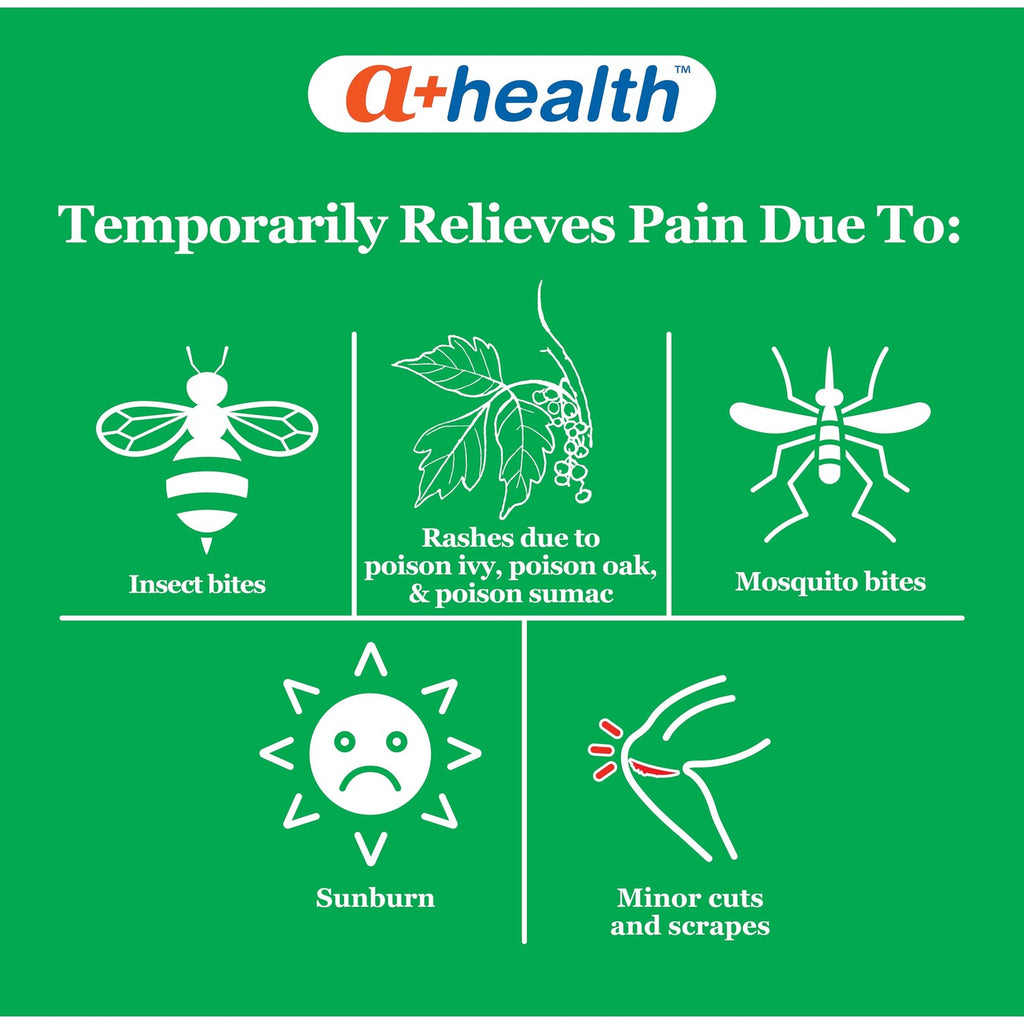 A+Health Itch Relief Cream Extra Strength Diphenhydramine HCl 1.25 Oz