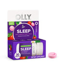 OLLY Sleep Fast Dissolves, 3mg Melatonin, Lemon Balm- 30 Count
