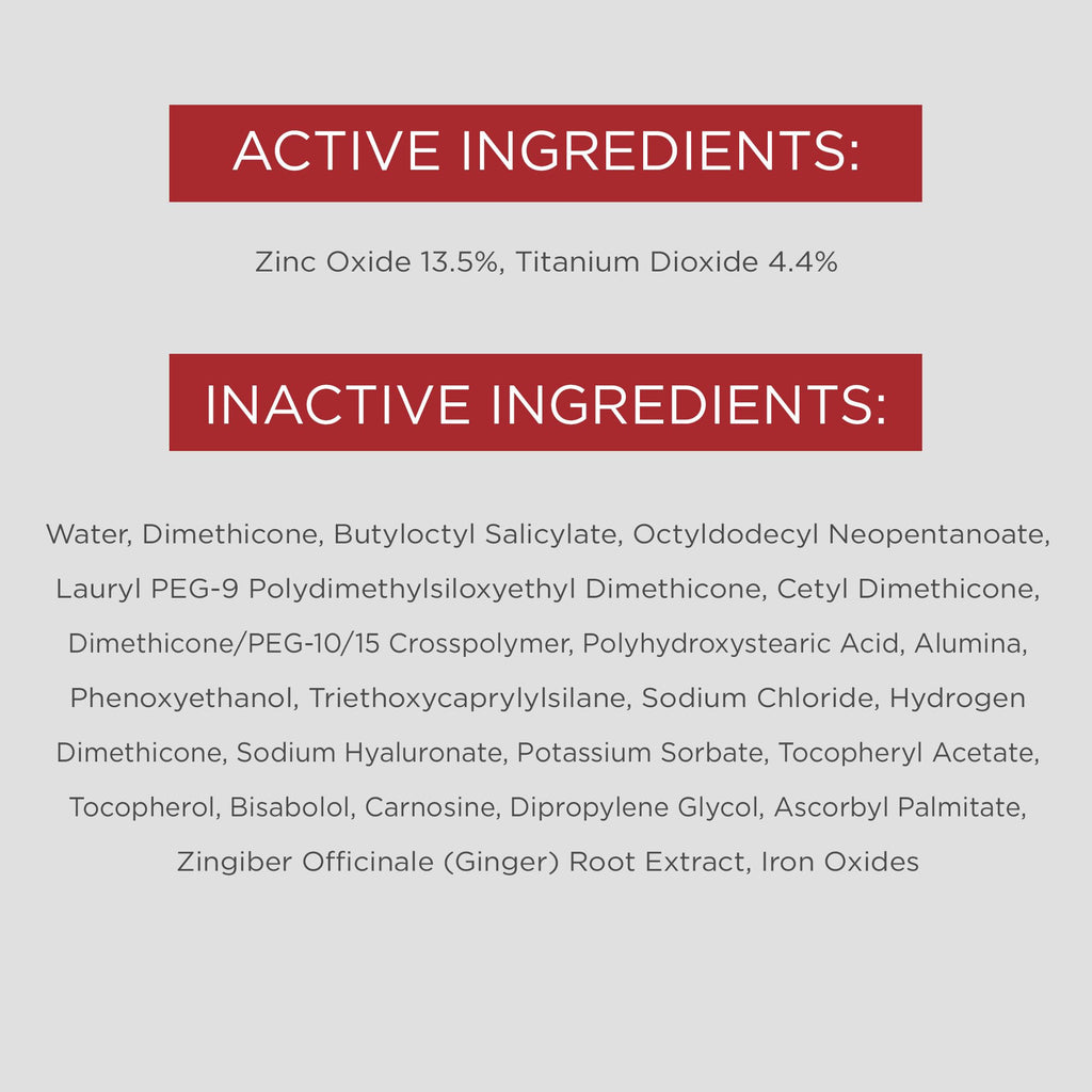UV AOX Elements Tinted Mineral Face Sunscreen Lotion, Tinted Moisturizer for Face SPF 50 with Antioxidants