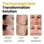 QUIA Turmeric + Kojic Acid Overnight Wrapping Mask – Hydration Mask for Glowing Skin – Evens Tone, Soothes Redness and Improves Skin Texture – Korean Skincare 75ML