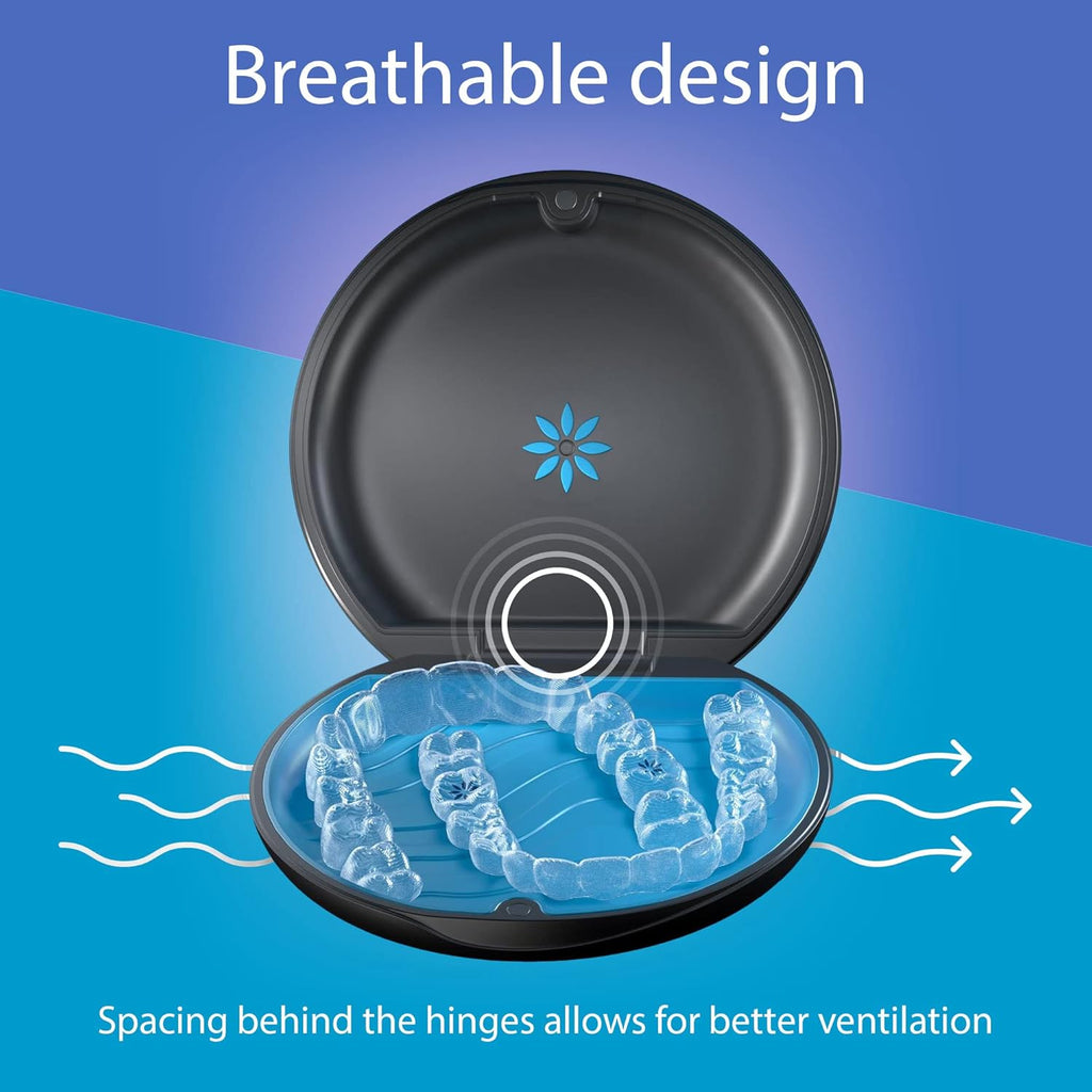 Buy now Invisalign Aligner and Retainer Case, White at indiglob india