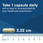 Bariatric Fusion Multivitamin with Iron for Women and Men | Once Daily Capsule | GLP-1 Vitamins | 45mg Iron | 30 Count |1 Month Supply