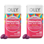 OLLY Ultra Strength Prenatal Multivitamin Softgels, Omega-3s - 60 Count