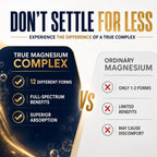 Magnesium Complex 700mg | 12-in-1 High Absorption Supplement | Glycinate, Citrate, Malate, Taurate & More | Sleep Support, Muscle Cramp Relief, Stress, Heart & Nerve Health | 120 Vegan Capsules