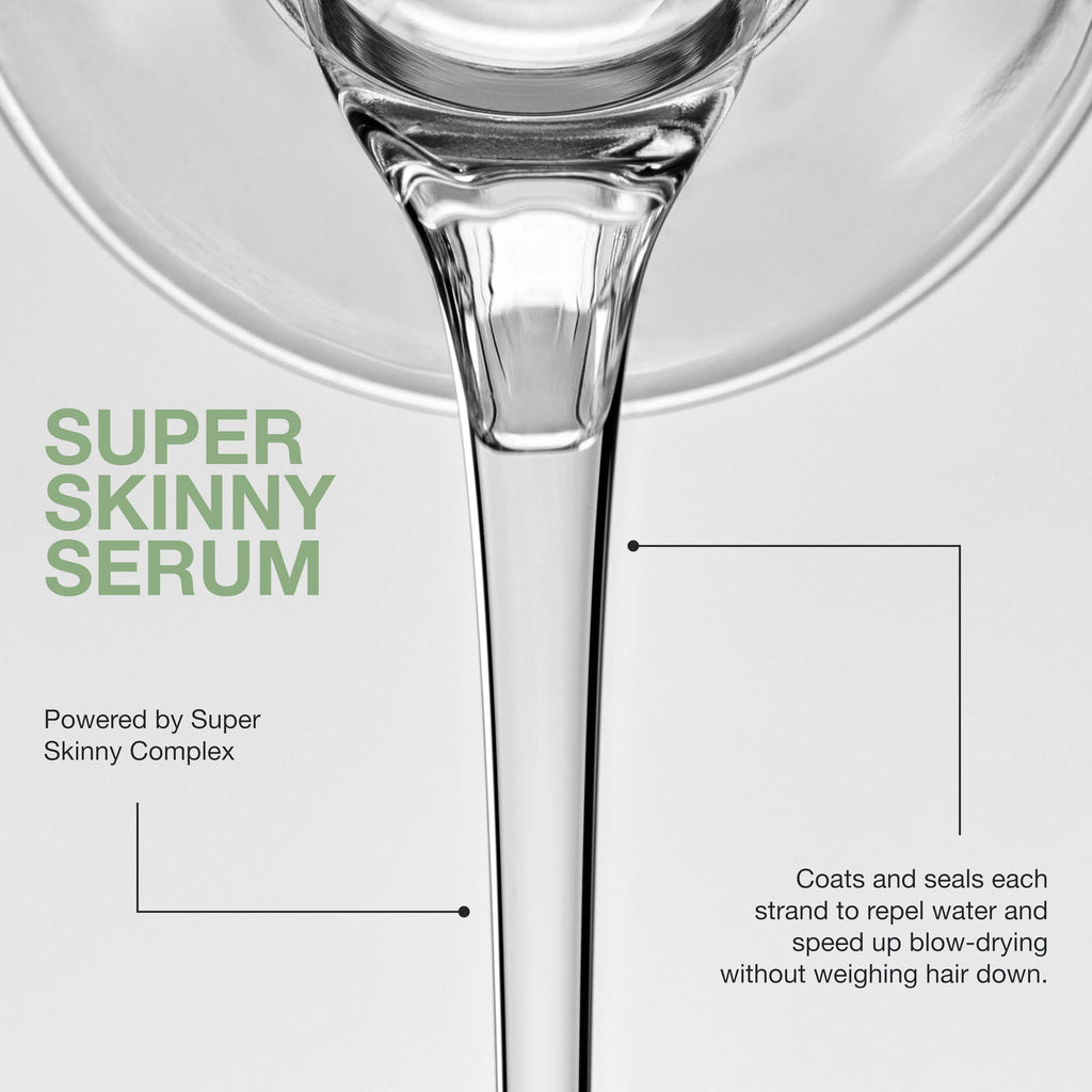 Paul Mitchell Super Skinny Serum Blowout Primer, Speeds Up Drying Time, Humidity Resistant, For All Hair Types