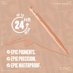 Buy now NYX PROFESSIONAL MAKEUP Epic Ink Liner, Waterproof Liquid Eyeliner with Vegan Formula - Dark Chocolate (Dark Brown Matte) at indiglob india