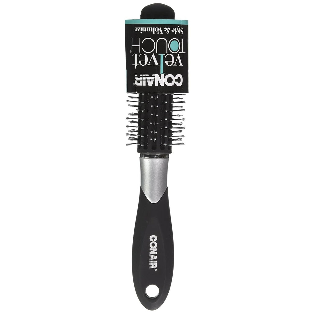 Buy now Conair Velvet Touch Full Round Nylon Brush - Color May Vary at indiglob india