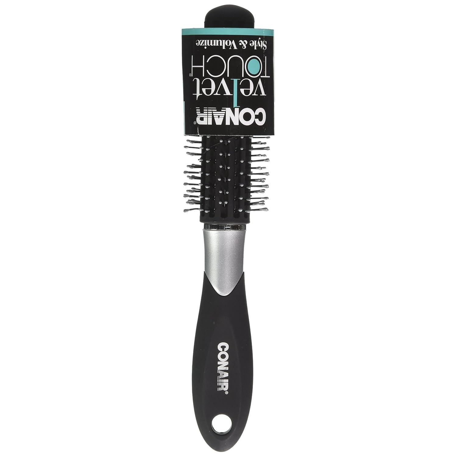 Buy now Conair Velvet Touch Full Round Nylon Brush - Color May Vary at indiglob india