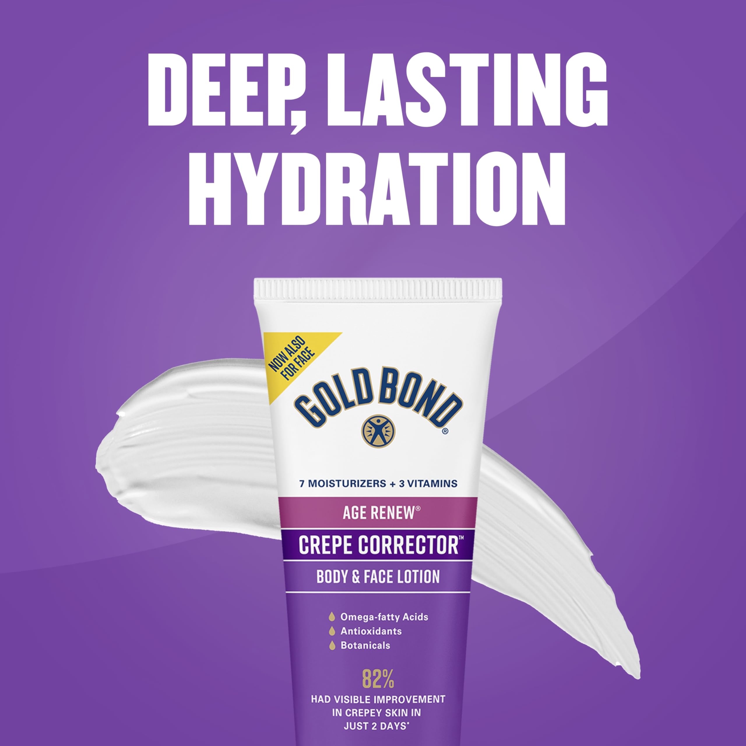 Buy now Gold Bond Age Renew Crepe Corrector Body Lotion, Replenishing & Smoothing Formula, Crepe Corrector Body Lotion, 8 oz at indiglob india