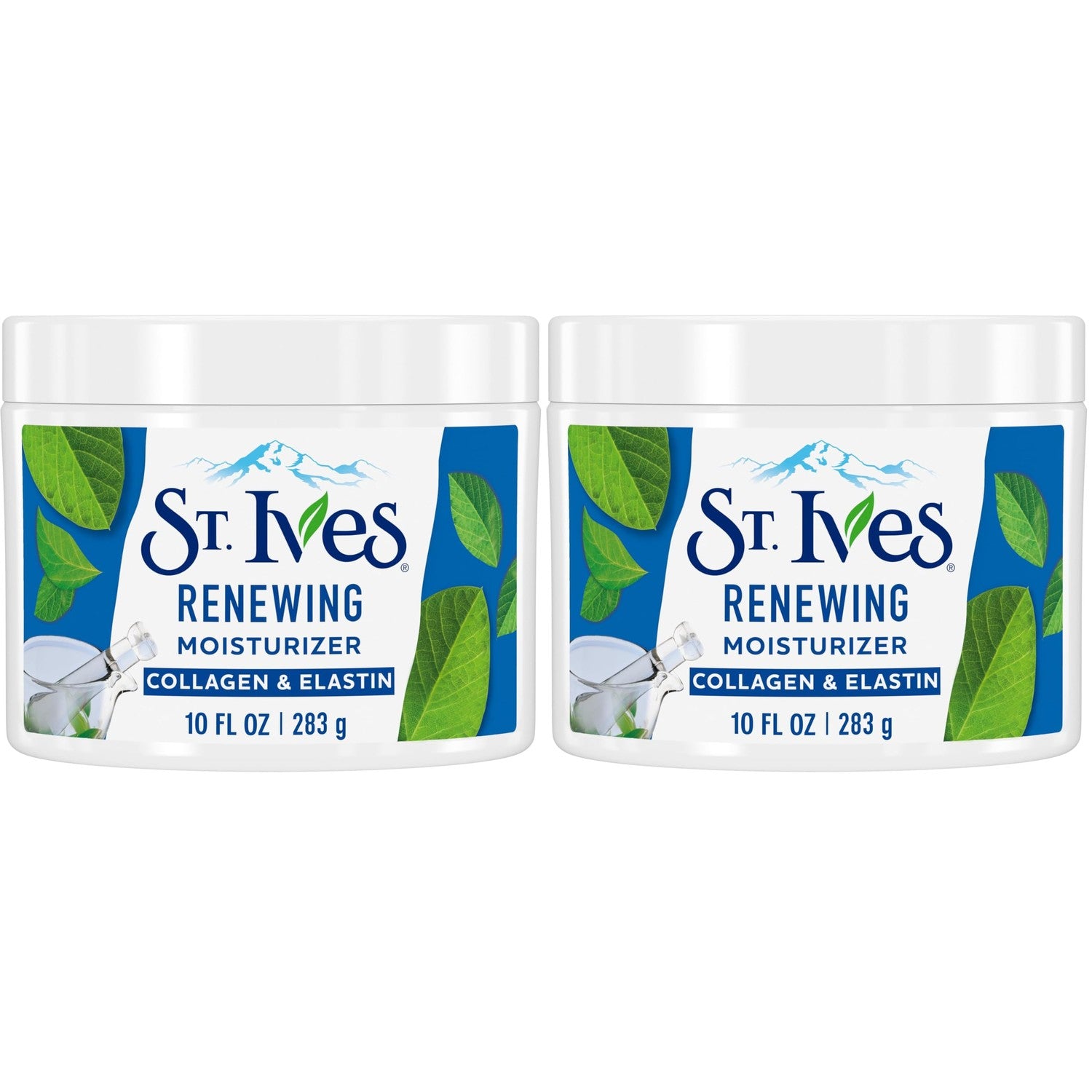 St. Ives Collagen Elastin Face Moisturizer for Dry Skin, Paraben free and Non Comedogenic, 10 oz