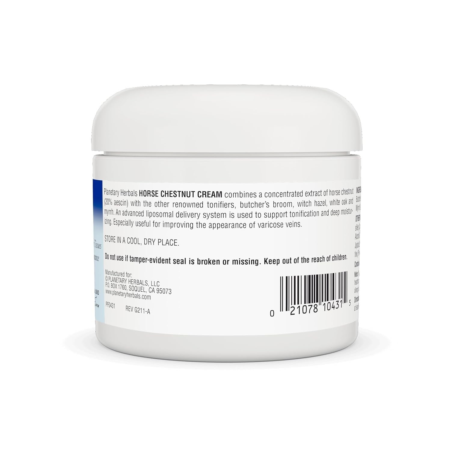Buy now Planetary Herbals Horse Chestnut Cream Tonifier - 4oz at indiglob india